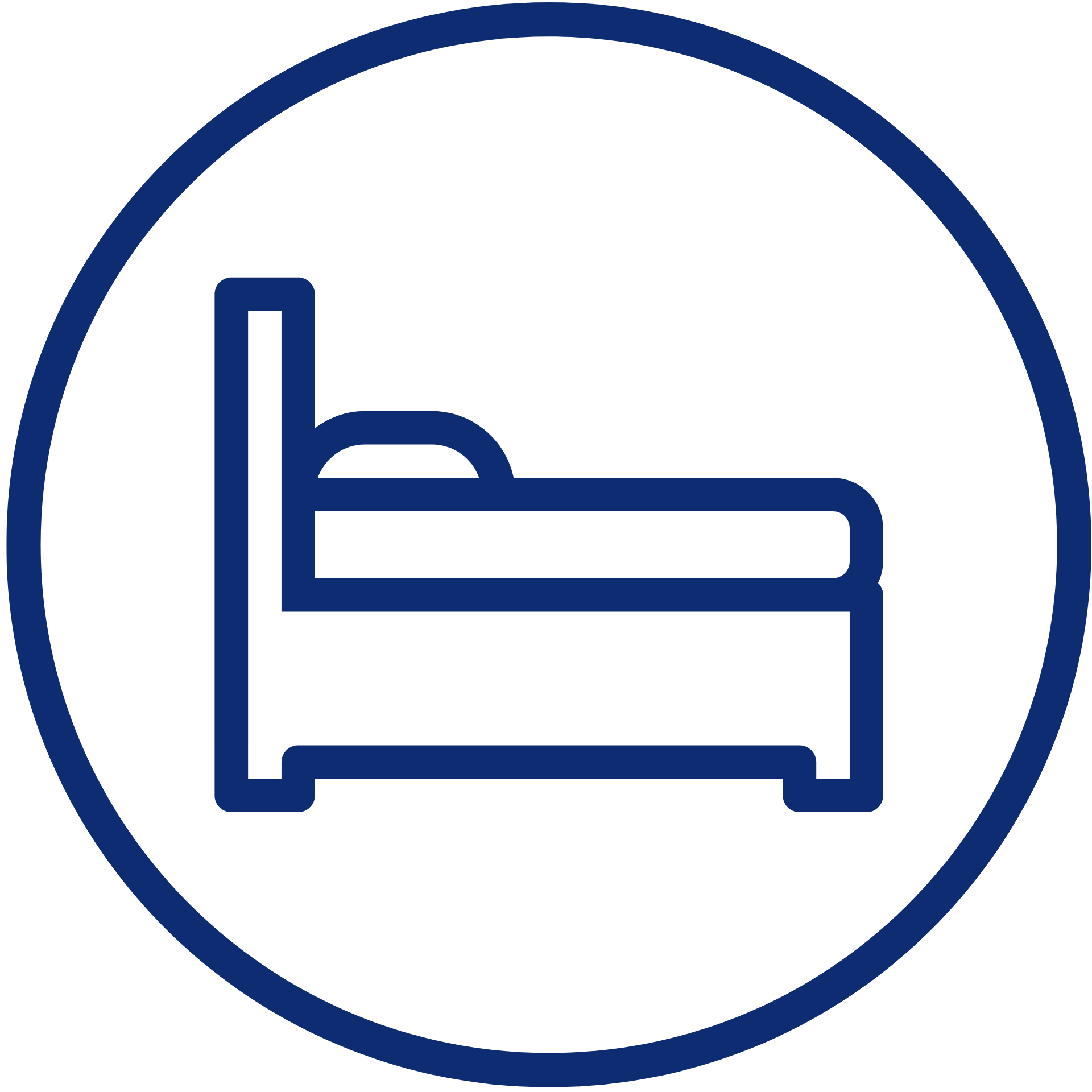 Bedroom suite icon